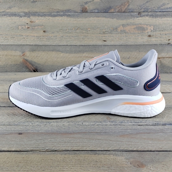 adidas Supernova Boost Bounce Men\'s Running Training Shoes Grey/Navy main image 7